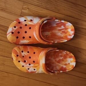 Marble TyeDye Crocs